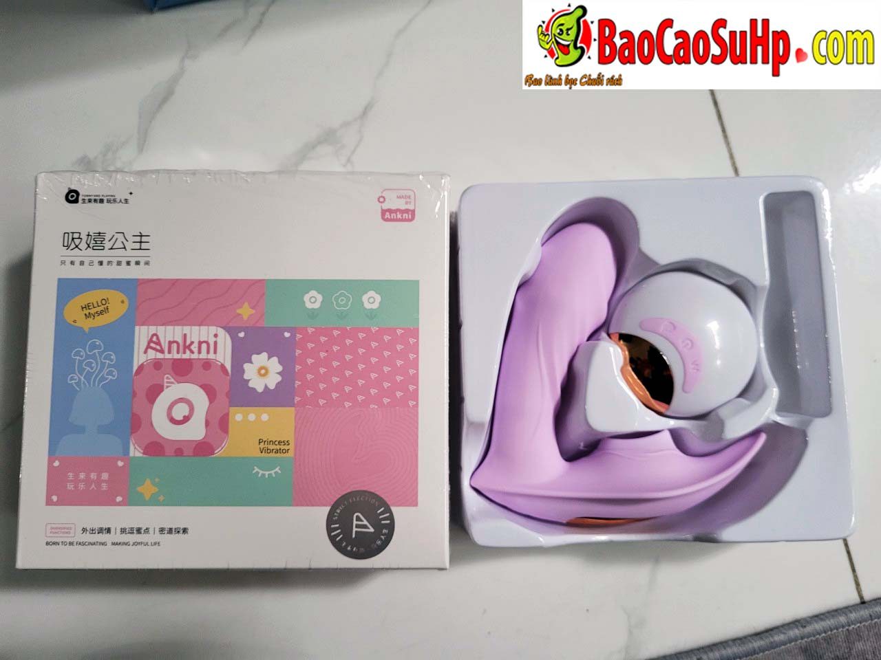 Trứng rung quần lót PRINCESS Elisa Mizzzee phát nhiệt điều khiển từ xa cực khoái
