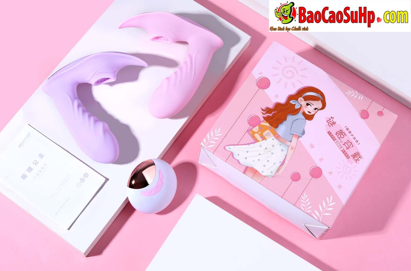 Trứng rung quần lót PRINCESS Elisa Mizzzee phát nhiệt điều khiển từ xa cực khoái