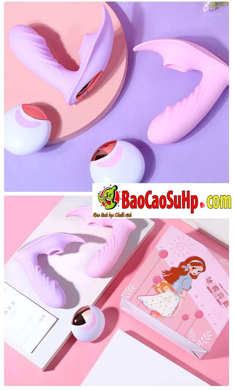 Trứng rung quần lót PRINCESS Elisa Mizzzee phát nhiệt điều khiển từ xa cực khoái