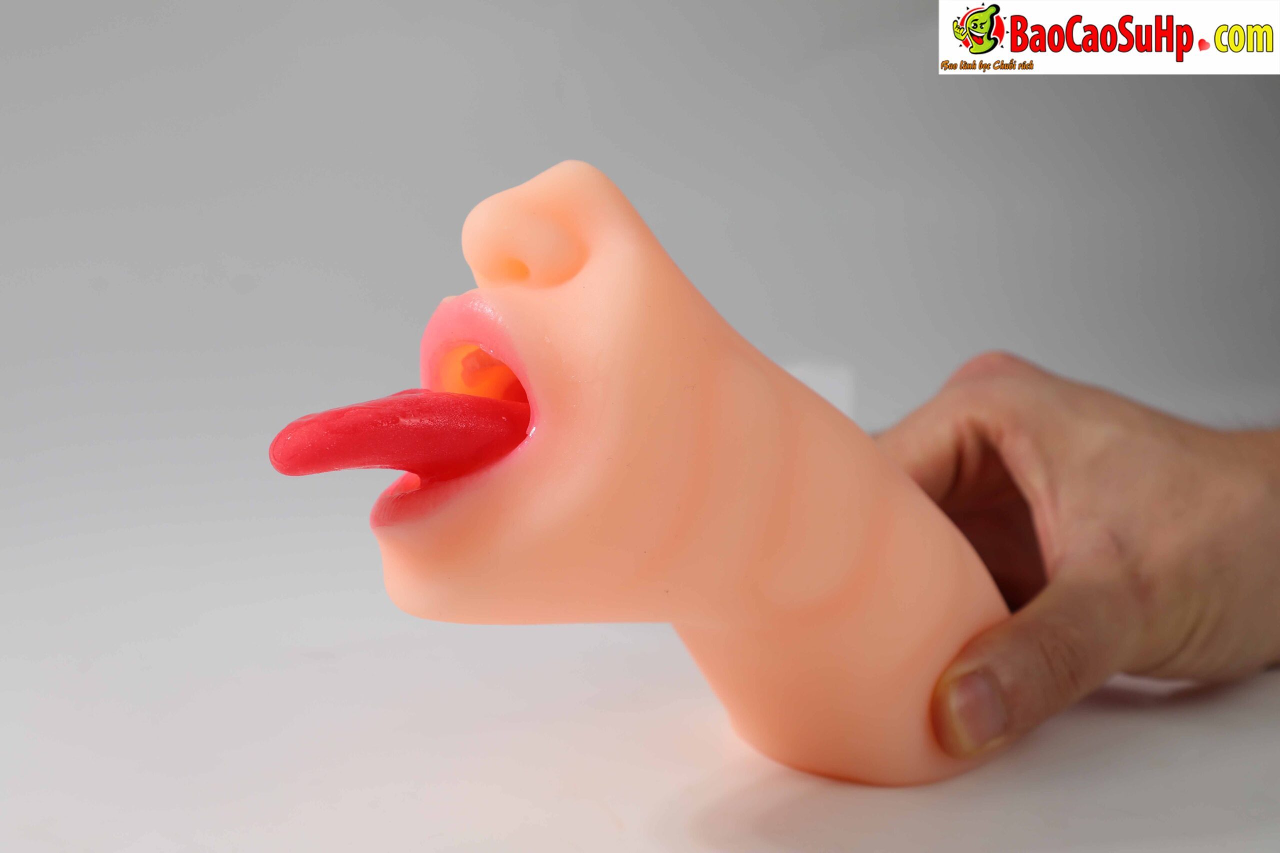 anh chup mieng nguyen khoi Mizzzee am nuong 4 scaled - Miệng lưỡi dài Mizzzee Âm nương trải nghiệm Bj mới 380g rung rên