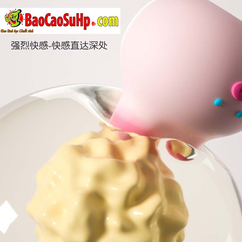 Máy rung đầu heo cảm biến áp suất Jiuuy nhỏ gọn dễ thương