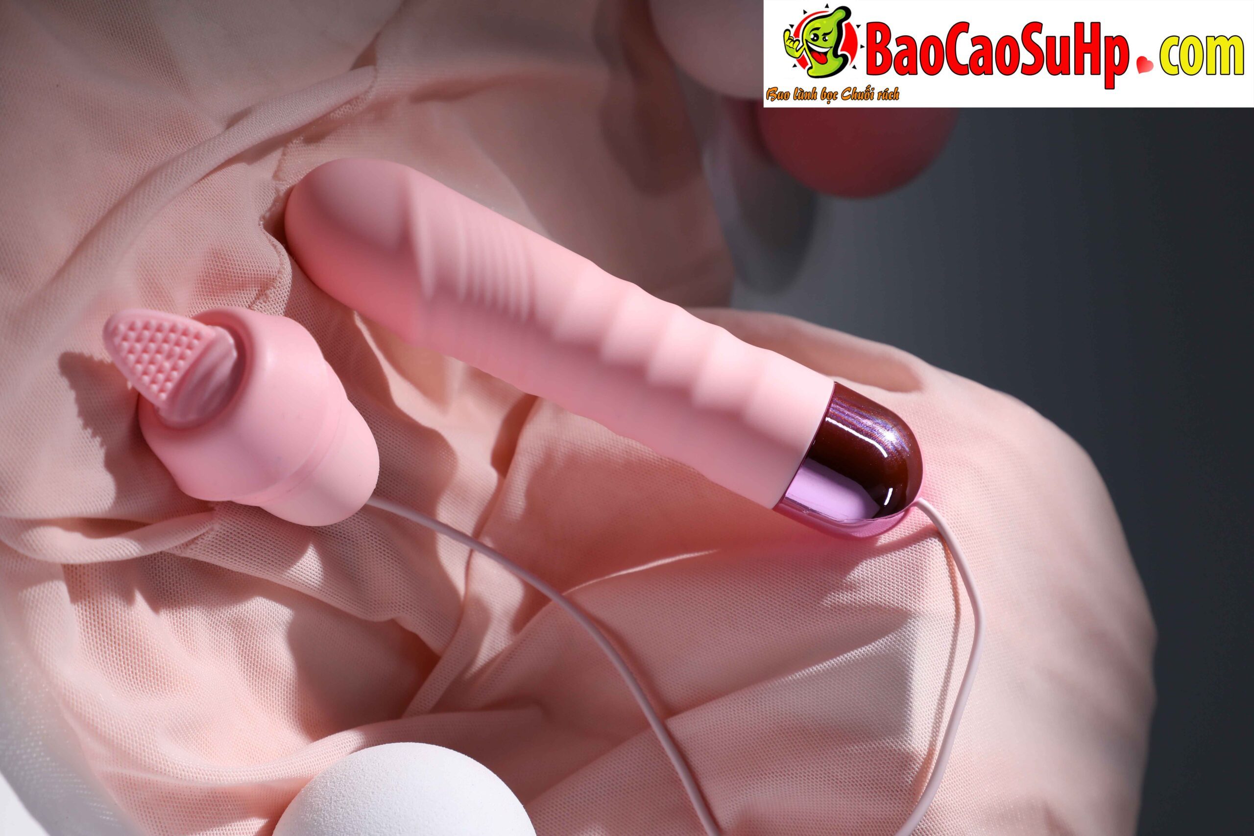 834A9919 scaled - Trứng rung tình yêu Mizzzee PINK LAZZY 2 quả lưỡi liếm và rung