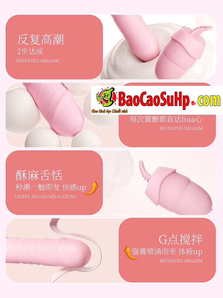 Trứng Rung Tình Yêu Mizzzee PINK LAZZY 2 Quả Kích Thích