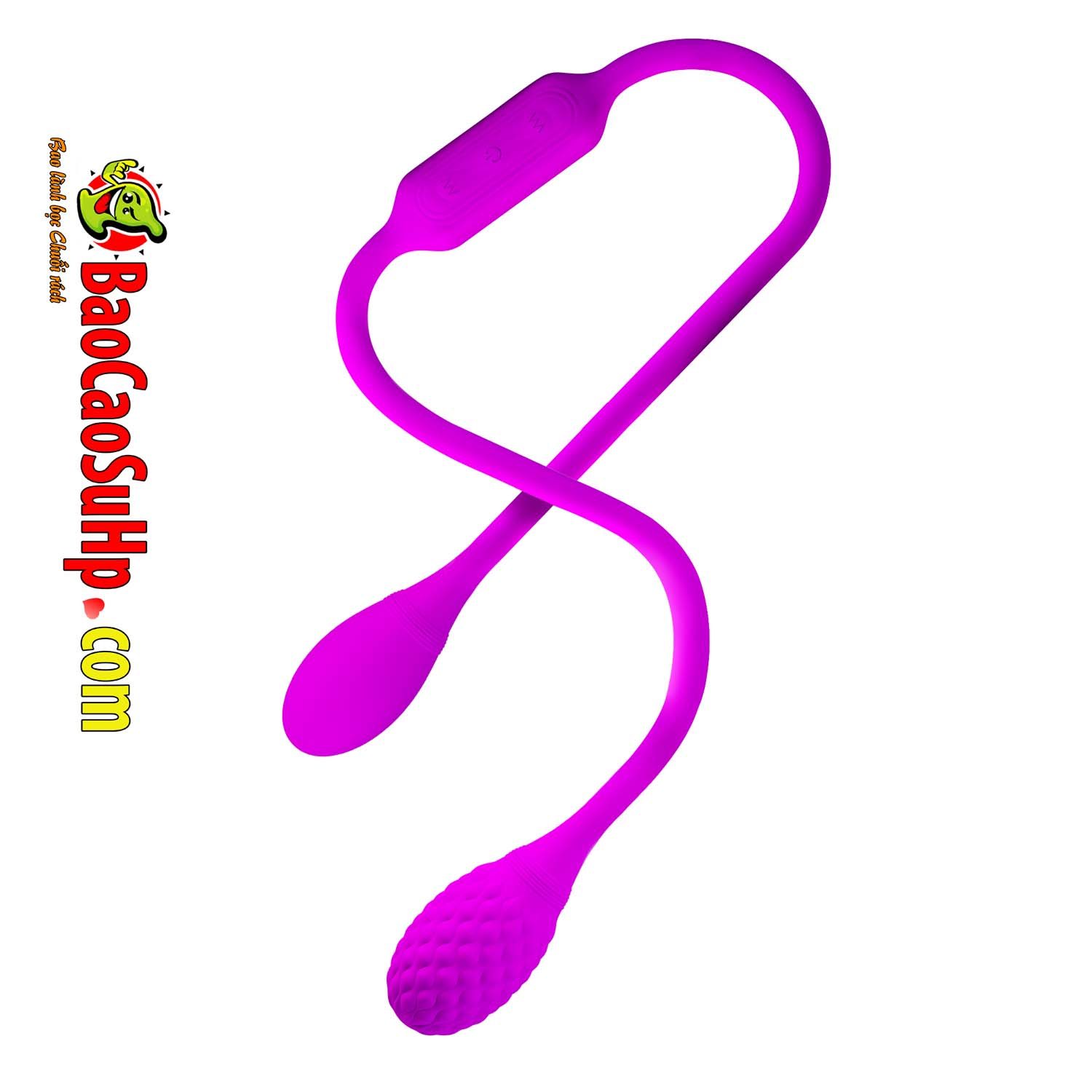 Trứng rung 2 đầu Prettylove Dream lover Whip cao cấp kích thích mạnh