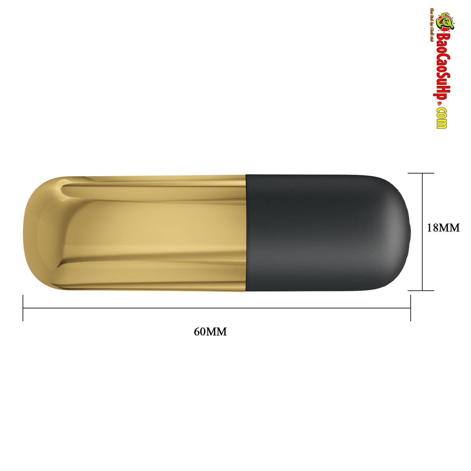 trung rung usb Prettylove BI 014501J ZOZ Gold 9 - Trứng rung USB viên đạn nhỏ mạ vàng Prettylove BI-014501J ZOZ Gold