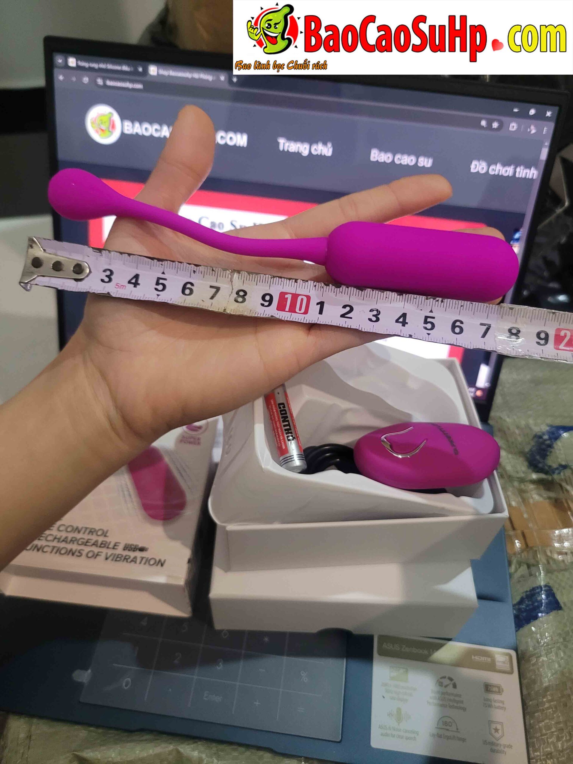 anh chup Trung rung nho Silicone Lechies BI 014867W 4 scaled - Trứng rung nhỏ Silicone điều khiển từ xa chuyên luồn lách Lechies BI-014867W