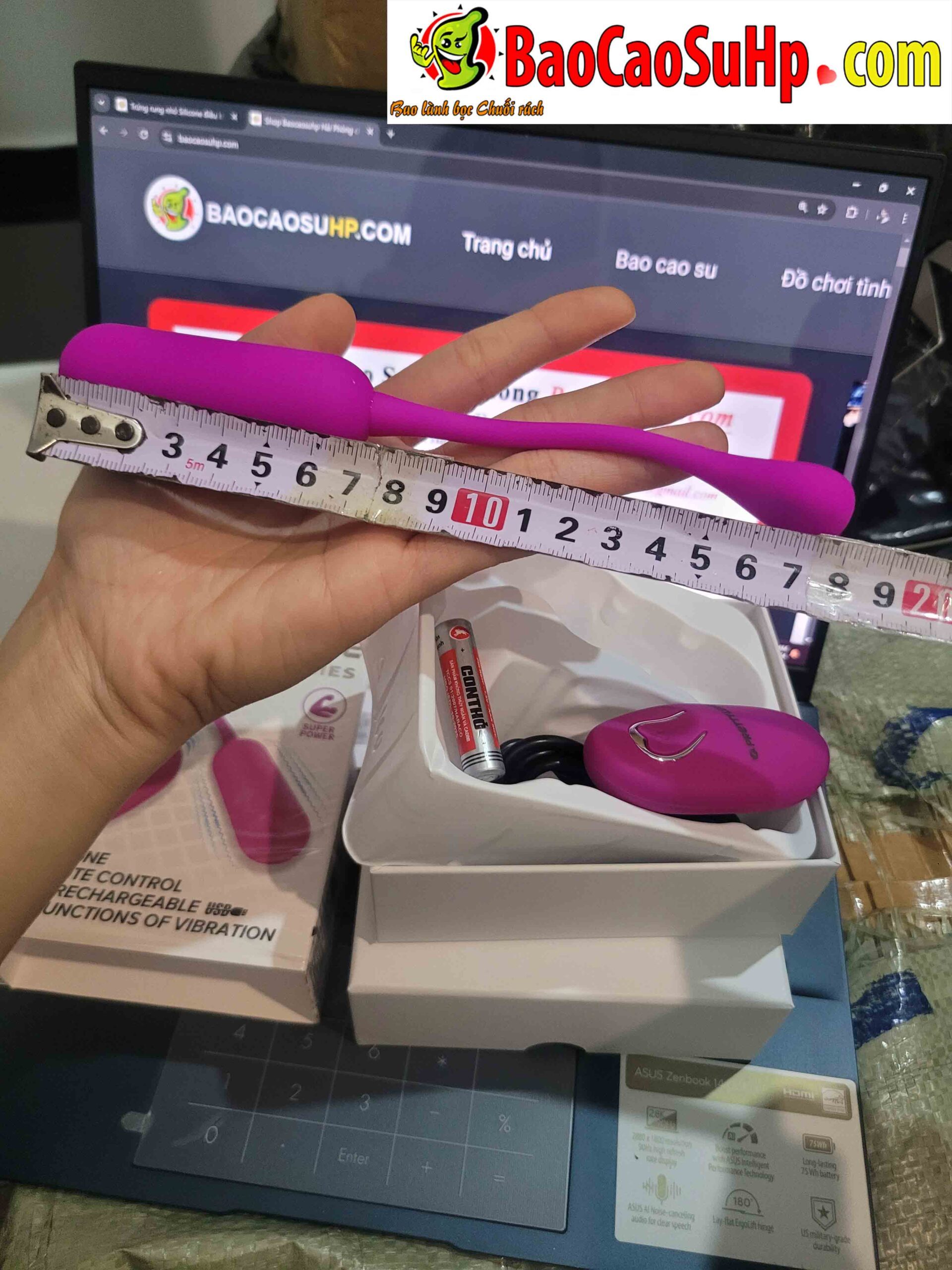 anh chup Trung rung nho Silicone Lechies BI 014867W 5 scaled - Trứng rung nhỏ Silicone điều khiển từ xa chuyên luồn lách Lechies BI-014867W