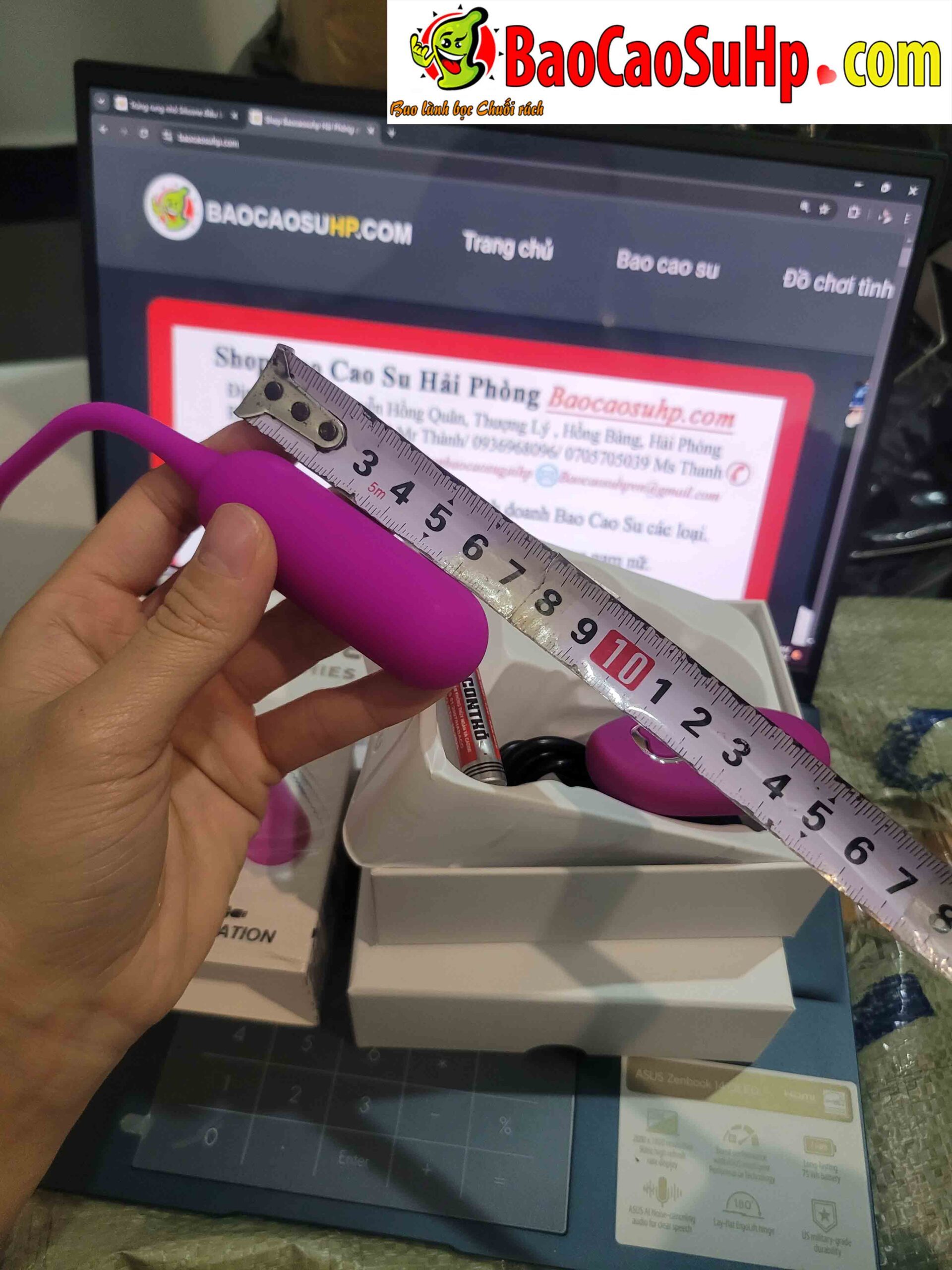 anh chup Trung rung nho Silicone Lechies BI 014867W 6 scaled - Trứng rung nhỏ Silicone điều khiển từ xa chuyên luồn lách Lechies BI-014867W