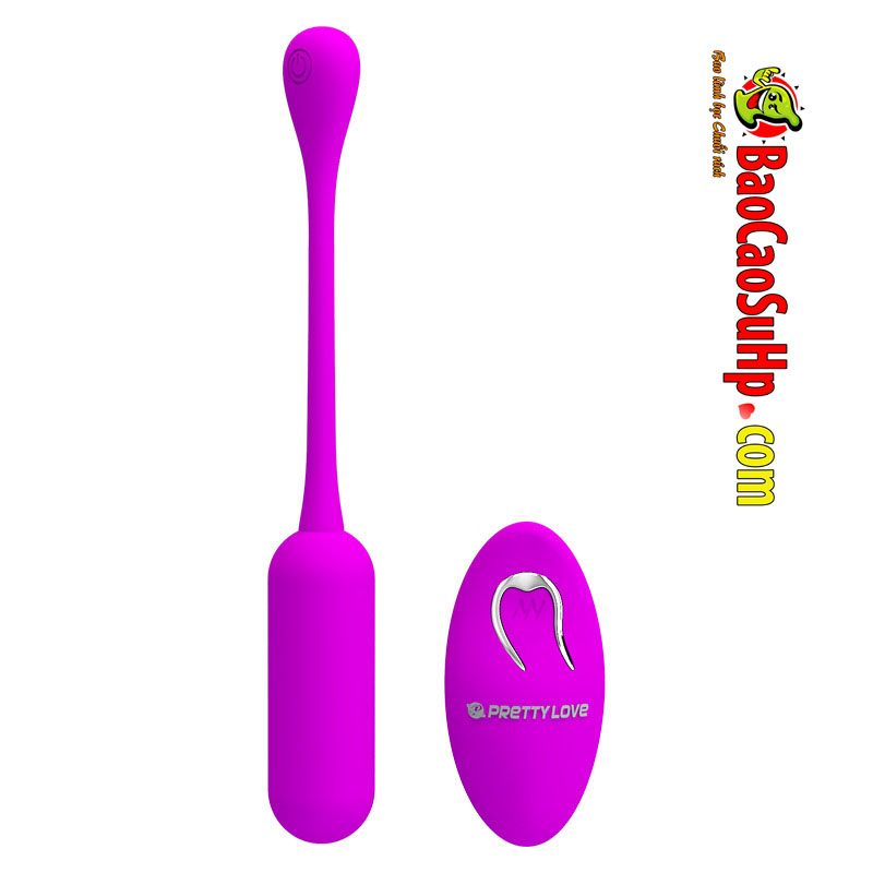trung rung silicone Lechies BI 014867W 2 - Trứng rung nhỏ Silicone điều khiển từ xa chuyên luồn lách Lechies BI-014867W