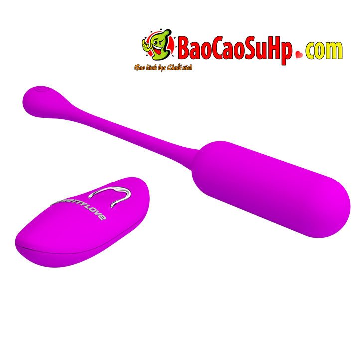 trung rung silicone Lechies BI 014867W 6 - Trứng rung nhỏ Silicone điều khiển từ xa chuyên luồn lách Lechies BI-014867W