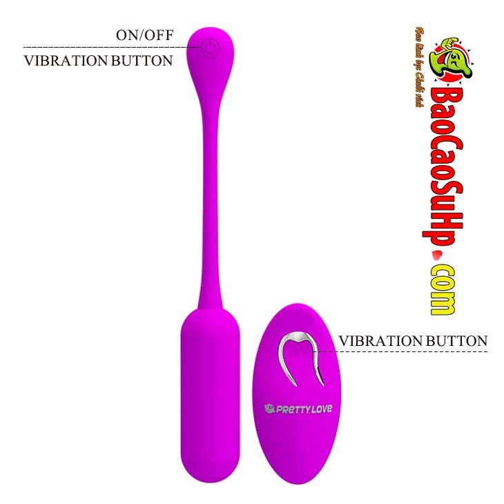 trung rung silicone Lechies BI 014867W 9 - Trứng rung nhỏ Silicone điều khiển từ xa chuyên luồn lách Lechies BI-014867W