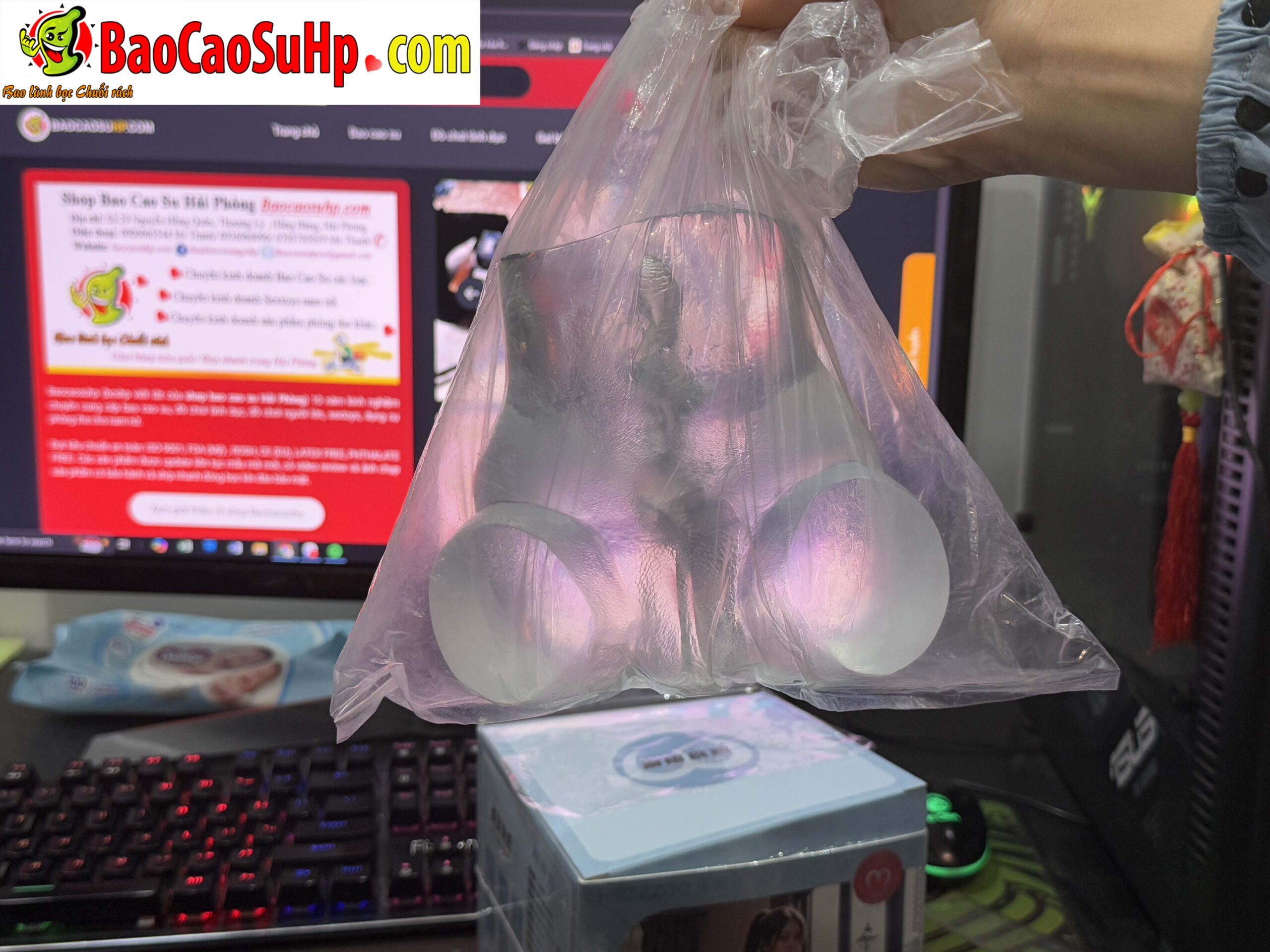 anh chup Mong gia trong suot Mizzzee Akiko Hoshino 1 scaled - Mông giả trong suốt Mizzzee Akiko Hoshino 1kg mềm mại độc đáo