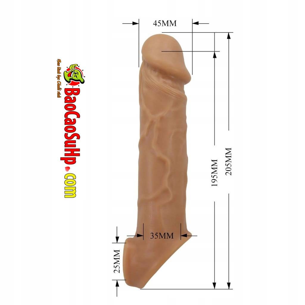 bao cao su donden Prettylove Lionel silicone 9 - Bao cao su donden có quai đeo gân nổi Prettylove Lionel silicone