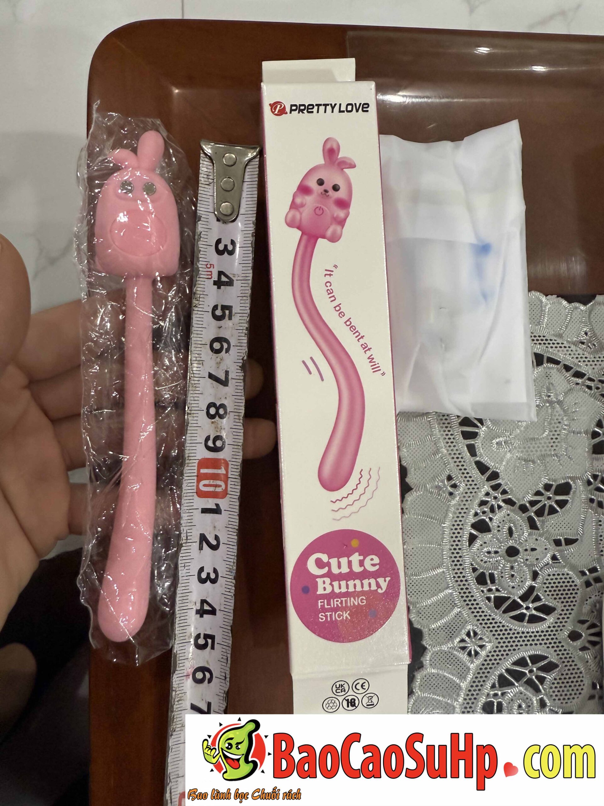 Que rung Prettylove Bunny Padilla 7 chế độ silicon mềm mại dễ dùng