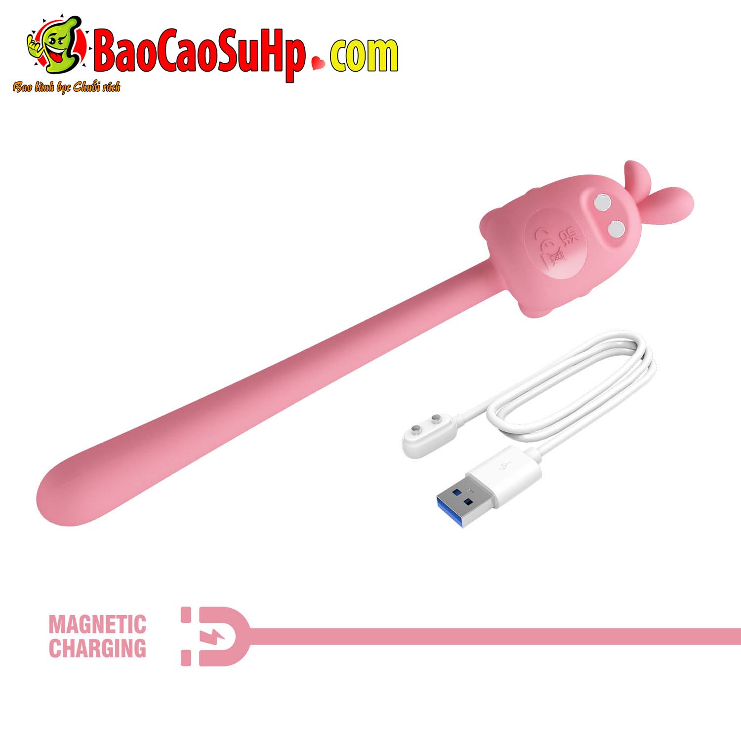 Que rung Prettylove Bunny Padilla 7 chế độ silicon mềm mại dễ dùng