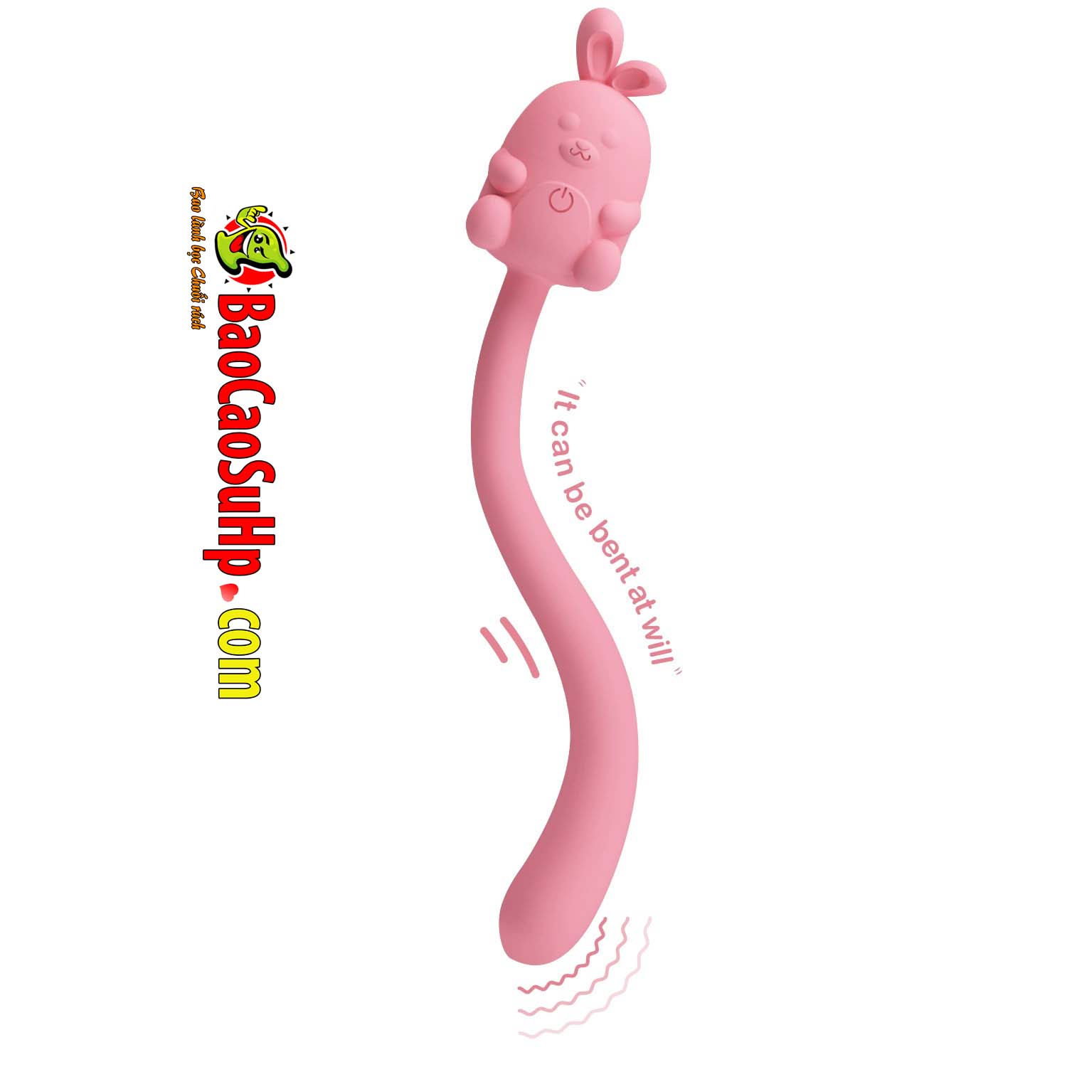 Que rung Prettylove Bunny Padilla 7 chế độ silicon mềm mại dễ dùng