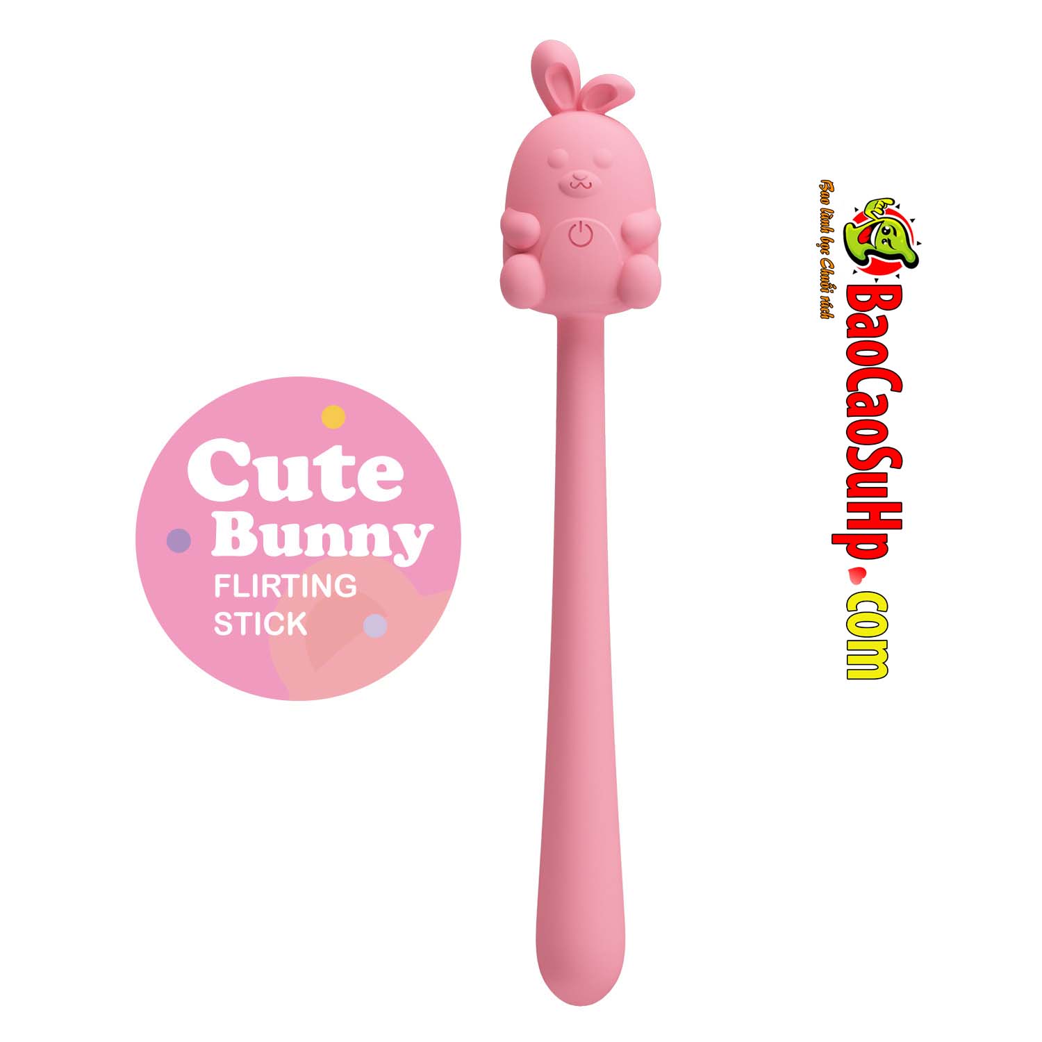 Que rung Prettylove Bunny Padilla 7 chế độ silicon mềm mại dễ dùng