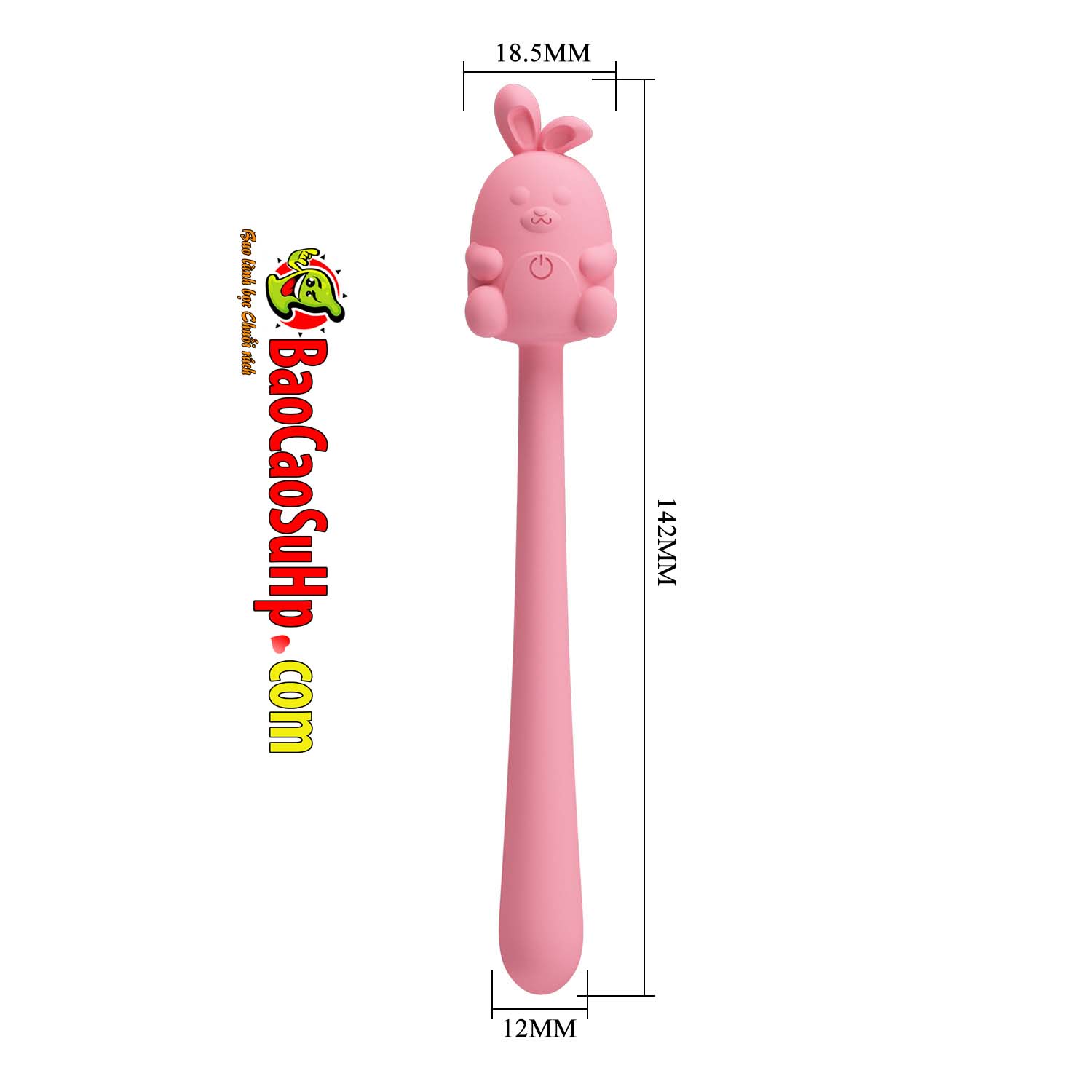 Que rung Prettylove Bunny Padilla 7 chế độ silicon mềm mại dễ dùng