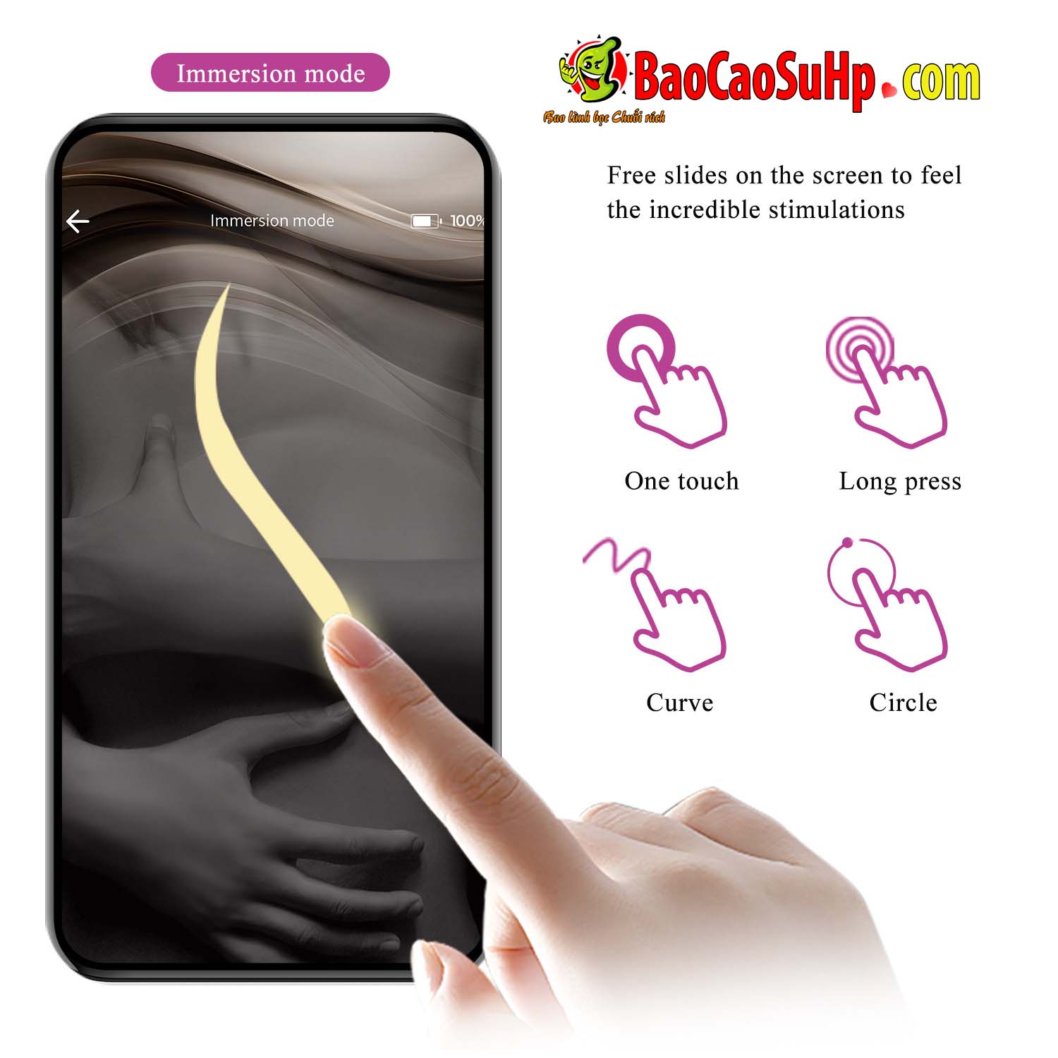 Trứng rung PRETTY LOVE Leviathan tím nhỏ gọn độc đáo, dễ dùng