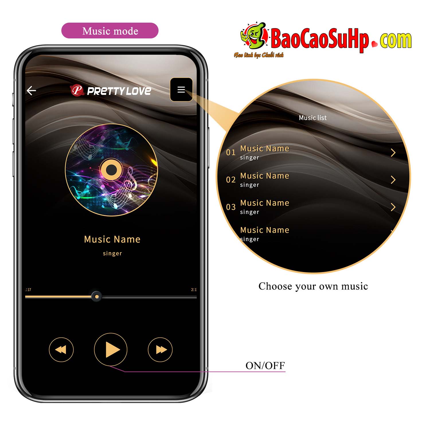 Trứng rung PRETTY LOVE Leviathan tím nhỏ gọn độc đáo, dễ dùng