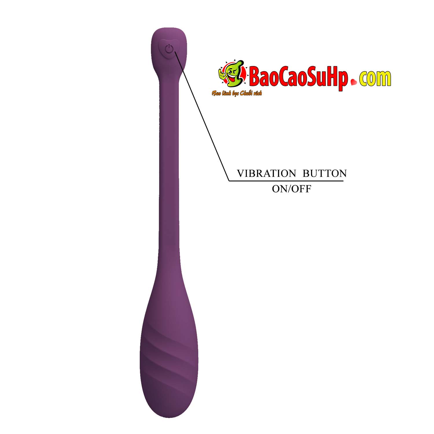 Trứng rung PRETTY LOVE Leviathan tím nhỏ gọn độc đáo, dễ dùng