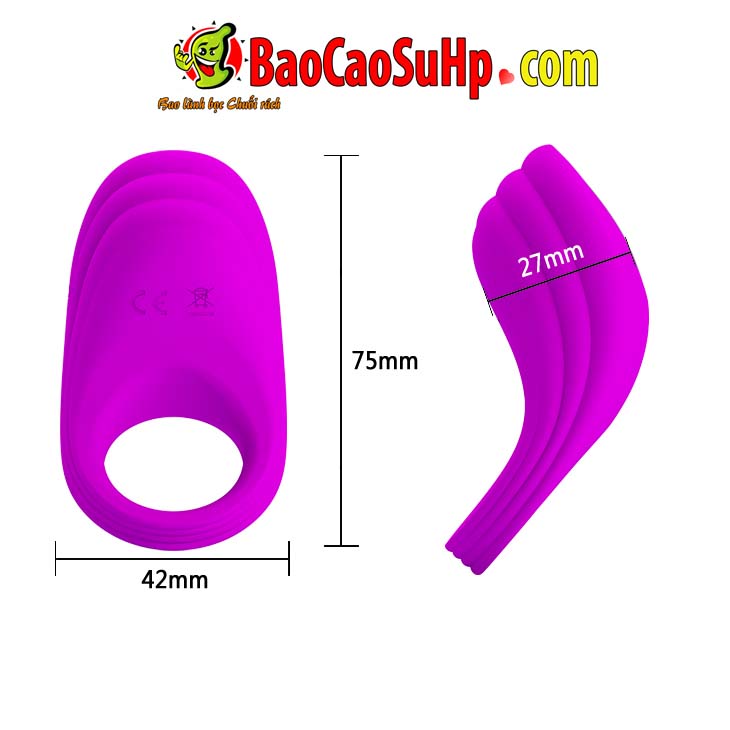 vong deo duong vat Prettylove Ring Coc BI 210150 11 - Vòng đeo dương vật Prettylove Ring Coc BI-210150 7 chế độ