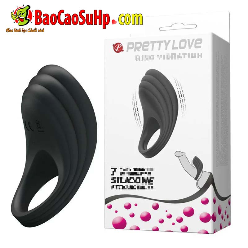 vong deo duong vat Prettylove Ring Coc BI 210150 2 - Vòng đeo dương vật Prettylove Ring Coc BI-210150 7 chế độ