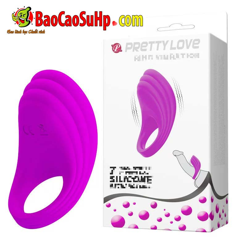 Vòng đeo dương vật Prettylove Ring Coc 7 chế độ rung mới
