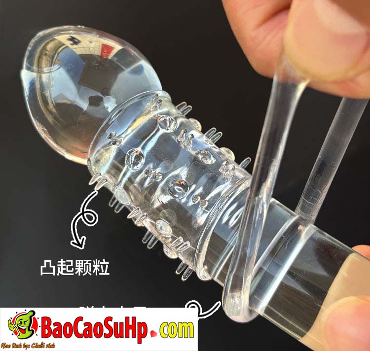 anh gt bo vong donden Delight LN0866 12 - Bộ donden Mizzzee vòng đeo trong suốt mềm mại Delight LN0866