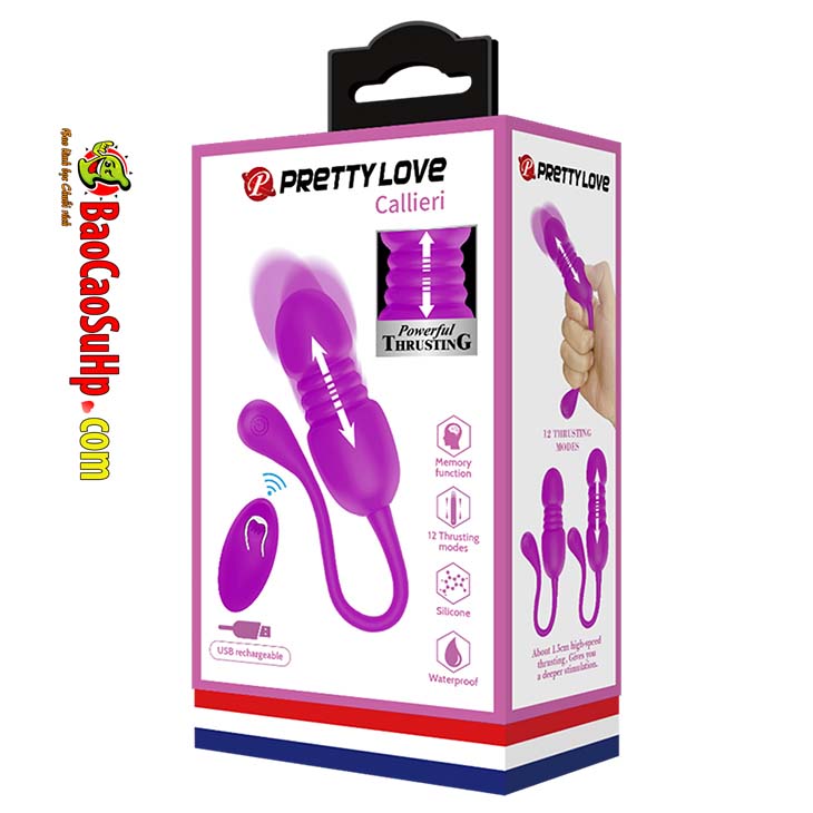 Trứng rung Pretty Love Callieri thụt rung cực mạnh