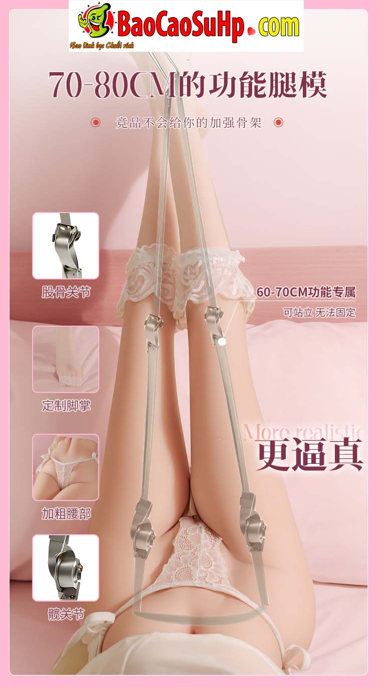 anh gt Chan dai Mizzzee da san chan thuc Grainne rung hut 78CM 27 - Chân dài nguyên khối Mizzzee da sần chân thực Grainne rung hút 70CM