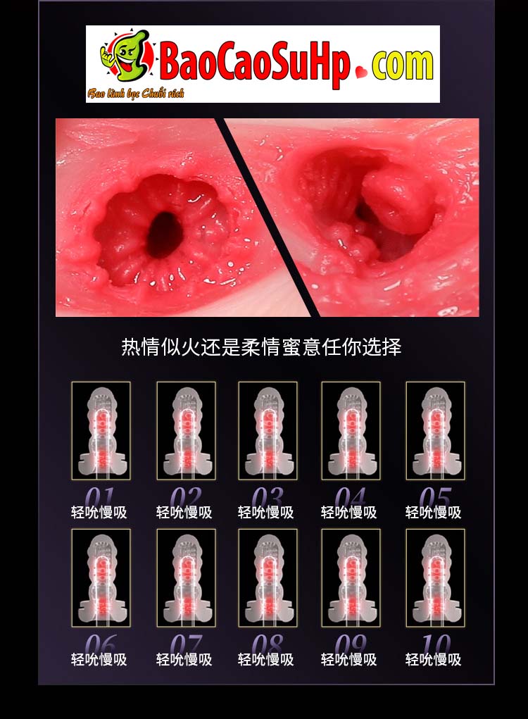 Mong gia nguyen khoi Platinum Silicone Xelina 5kg 11 - Mông giả nguyên khối Platinum Silicone Xêlina co bóp hút chống nước phát nhiệt 5kg