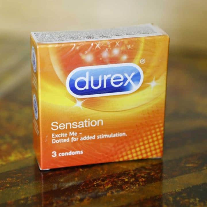 Durex Sensation Premium Spiked Condom 300 Beads
