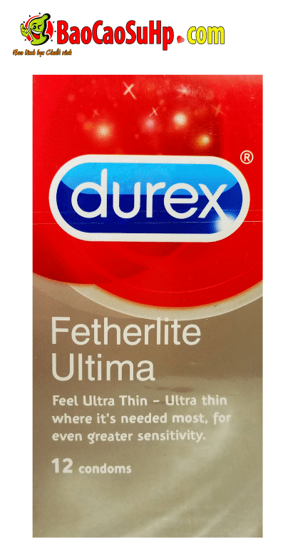 Durex Featherlite Ultima Ultra Thin Condom Natural Sensation