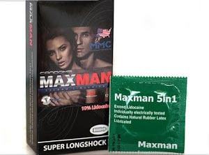 Maxman 5in1 Premium Condoms American Class Quality Safe Sex