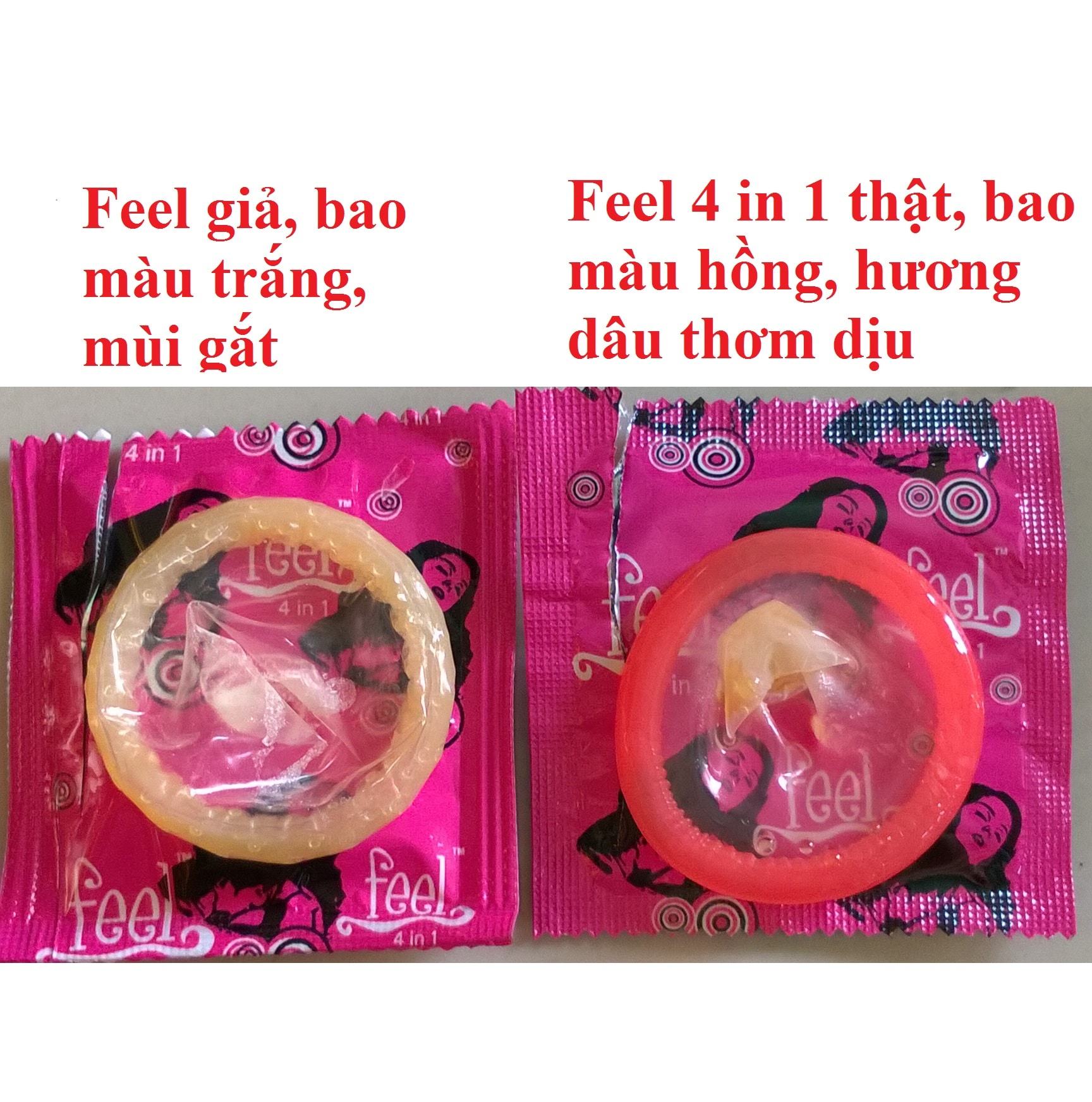  Đại lý Bao cao su Feel 4 in 1 hàng xách tay