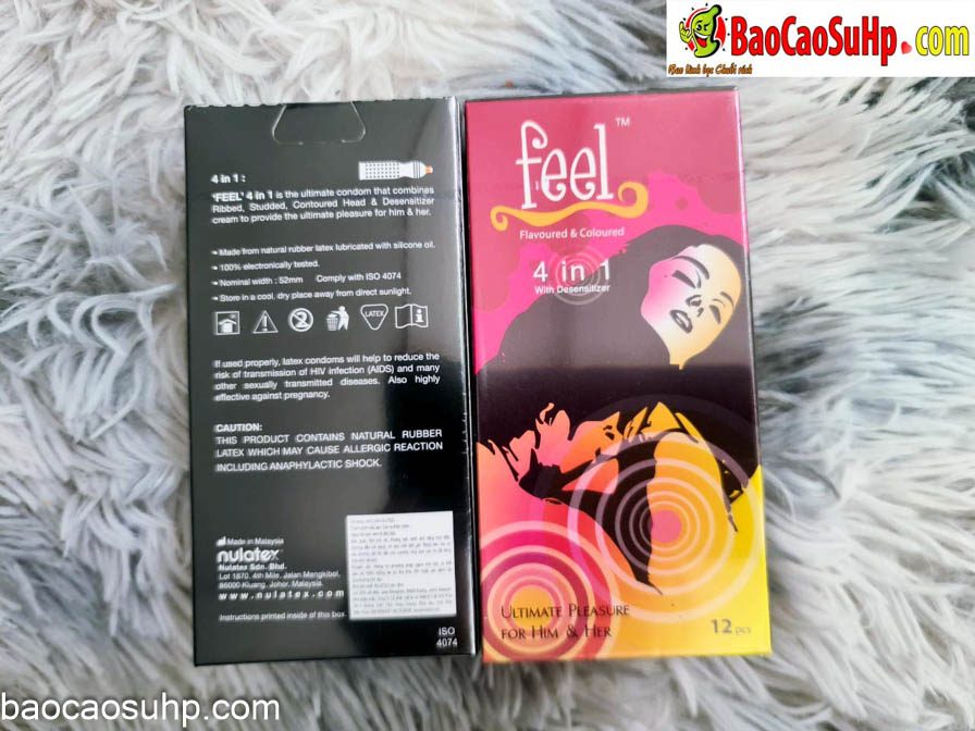  Đại lý Bao cao su Feel 4 in 1 hàng xách tay