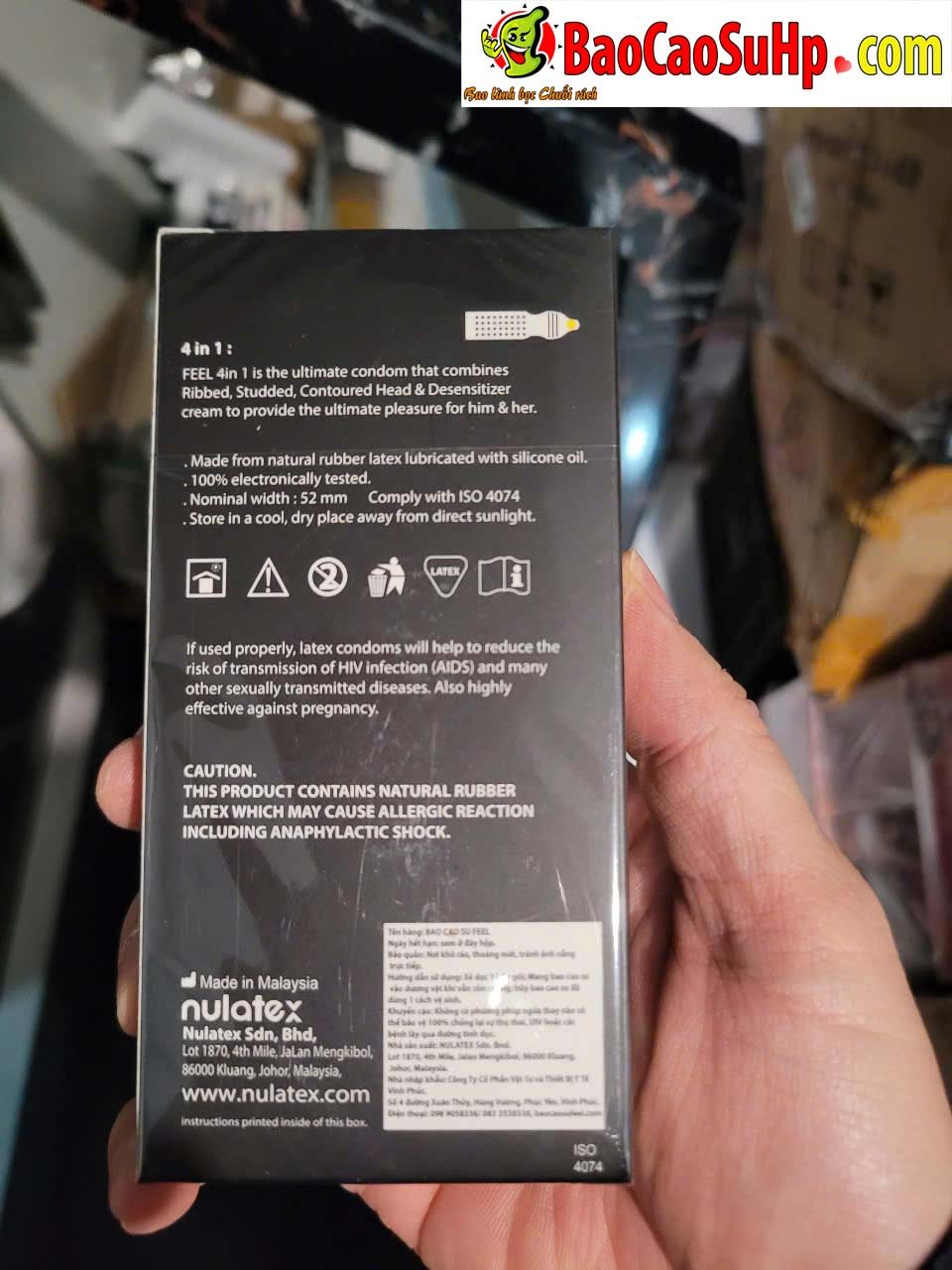 Đại lý Bao cao su Feel 4 in 1 hàng xách tay