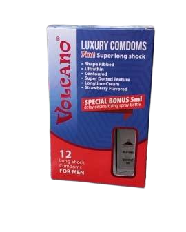  Bảng giá Bao cao su Volcano Luxury condom 7in1 new  chính hãng 