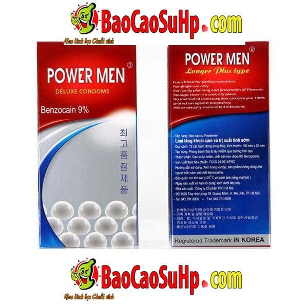 Bao cao su power men 468 ngọc trai Hàn Quốc siêu kích thích mới 2019 