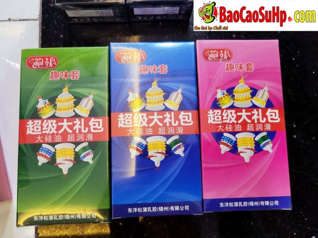 Bao cao su siêu gai bi to Golden Night kích thích cực sướng 
