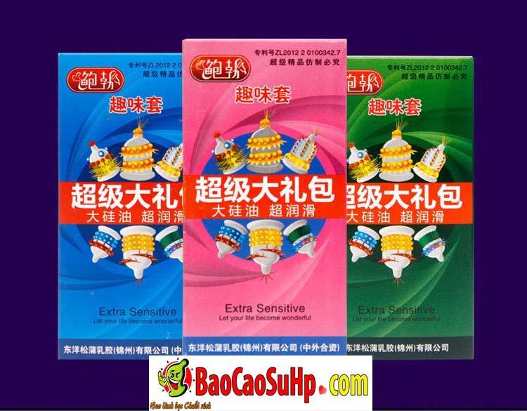 Bao cao su siêu gai bi to Golden Night kích thích đỉnh cao