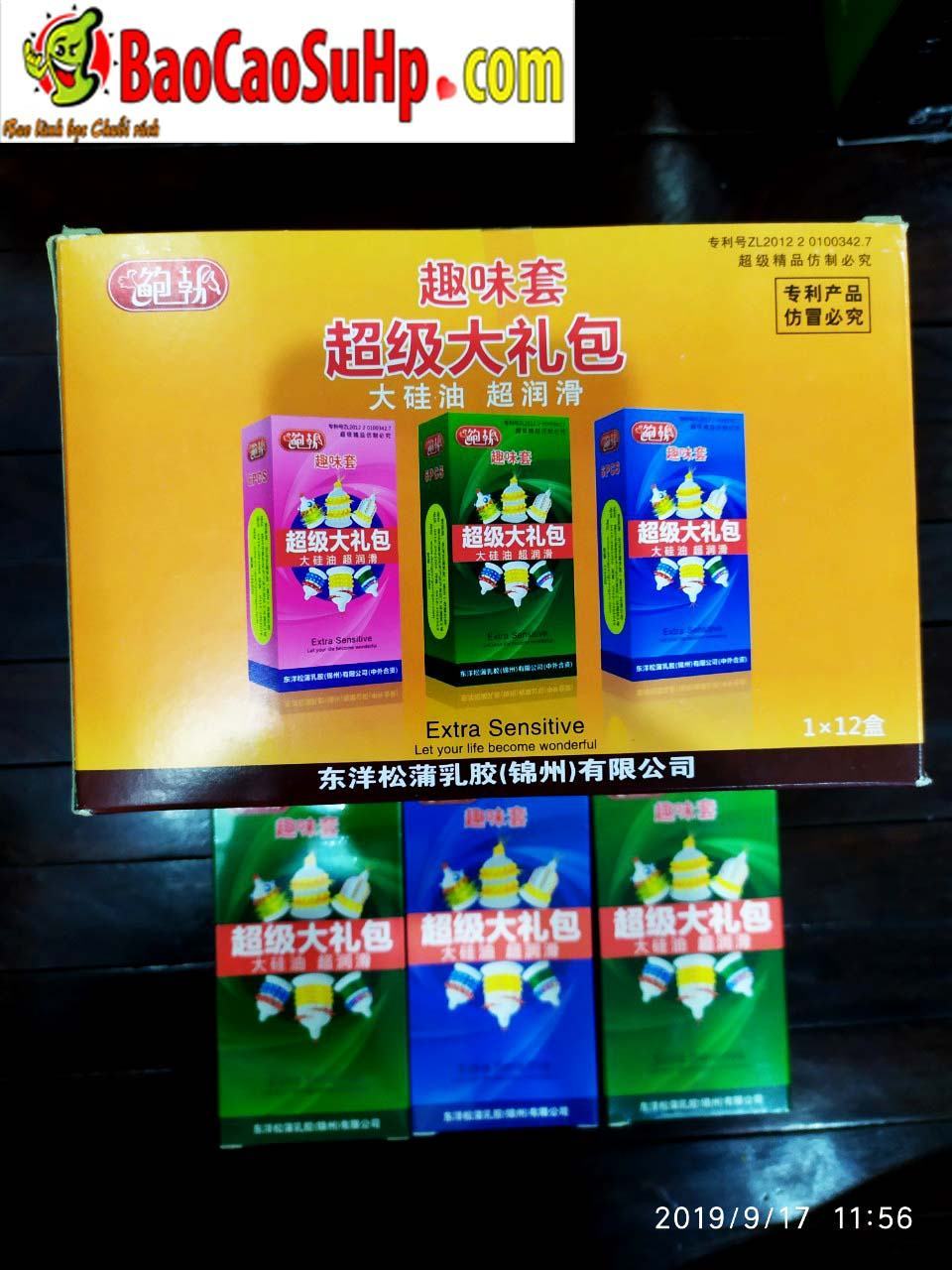 Bao cao su siêu gai bi to Golden Night kích thích đỉnh cao