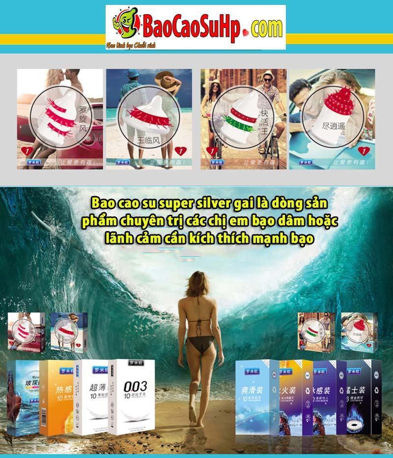 Super Silver Condom Textured Variety Pack Enhanced Pleasure