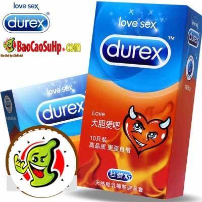 Bao Cao Su Durex Love Gai Gân Hộp 12 Chiếc Chất Lượng Cao 