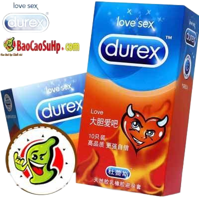  Bỏ sỉ Bao cao su Durex Love gai gân hộp 12 chiếc  cao cấp 