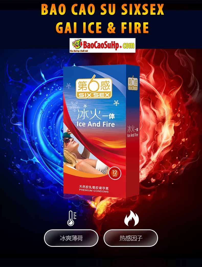 Bán Bao cao su Sixsex gai ice Fire giá tốt Bán Bao cao su Sixsex gai ice Fire giá tốt