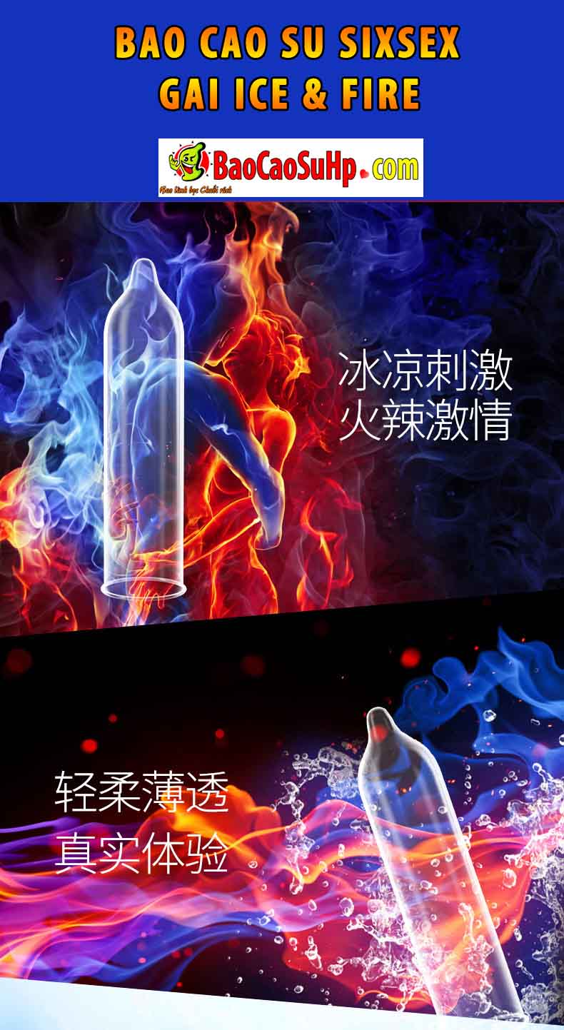 Bán Bao cao su Sixsex gai ice Fire giá tốt Bán Bao cao su Sixsex gai ice Fire giá tốt
