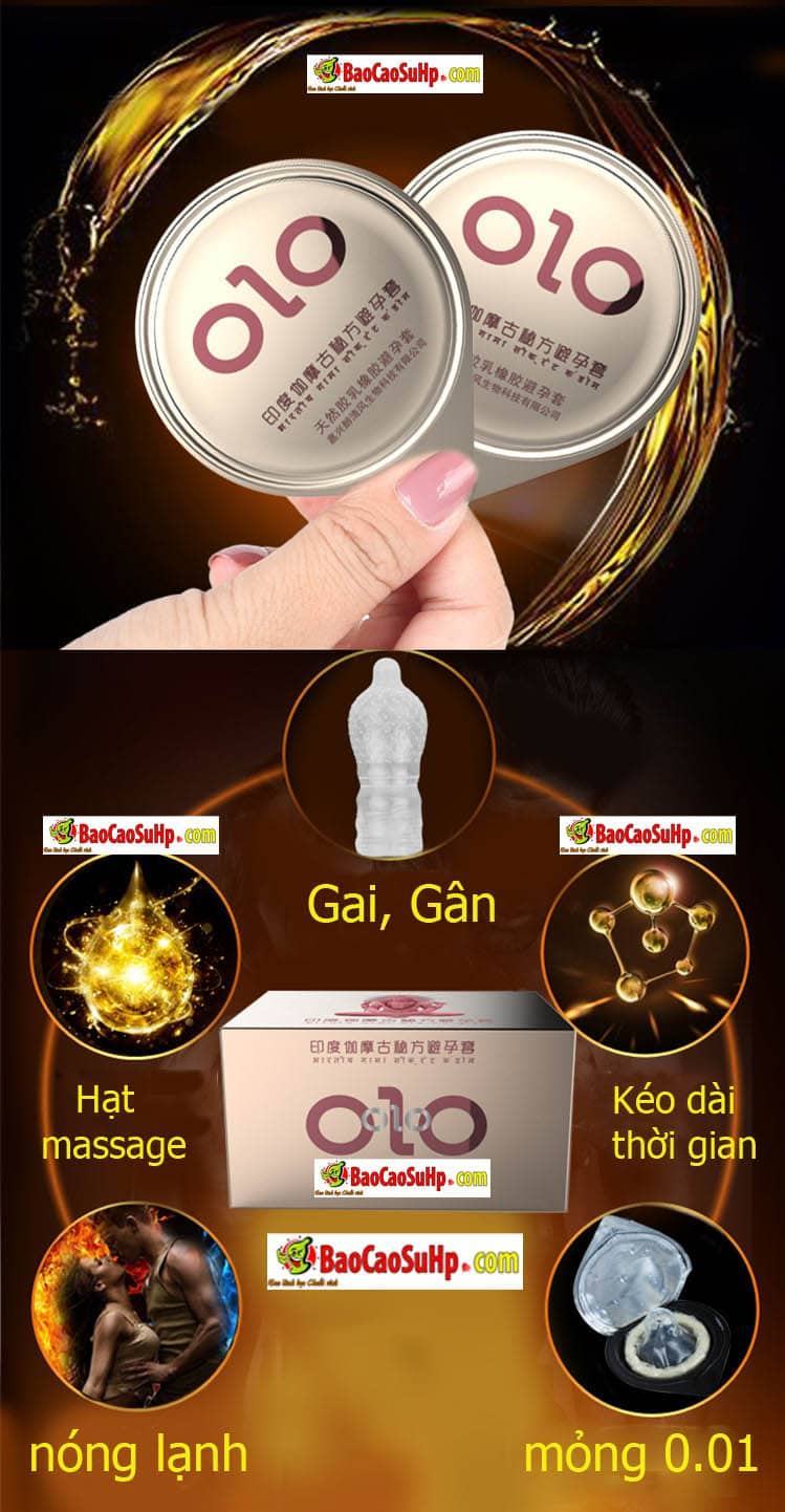  Phân phối Bao cao su cao cấp OLO 001 Prenium 5in1 siêu mỏng kéo dài mới nhất
