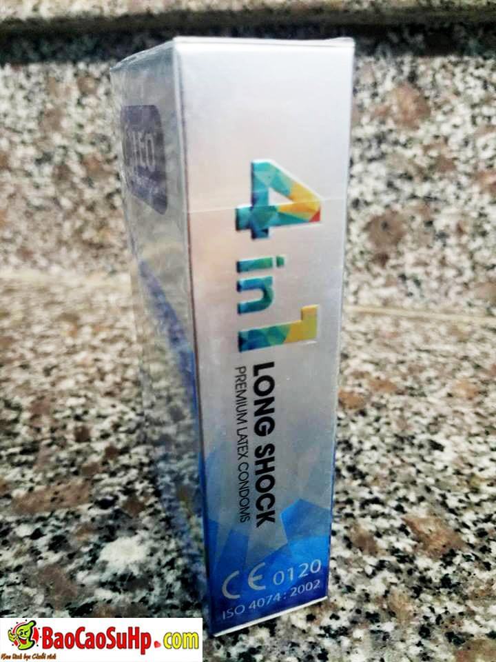 Bao cao su Oleo Lampo 4in1 siêu mỏng tăng khoái cảm Bao cao su Oleo Lampo 4in1 siêu mỏng tăng khoái cảm